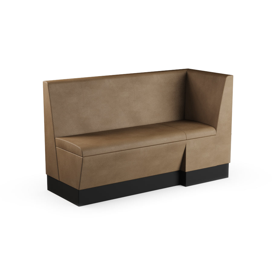 Large Extended Corner Booth Unit