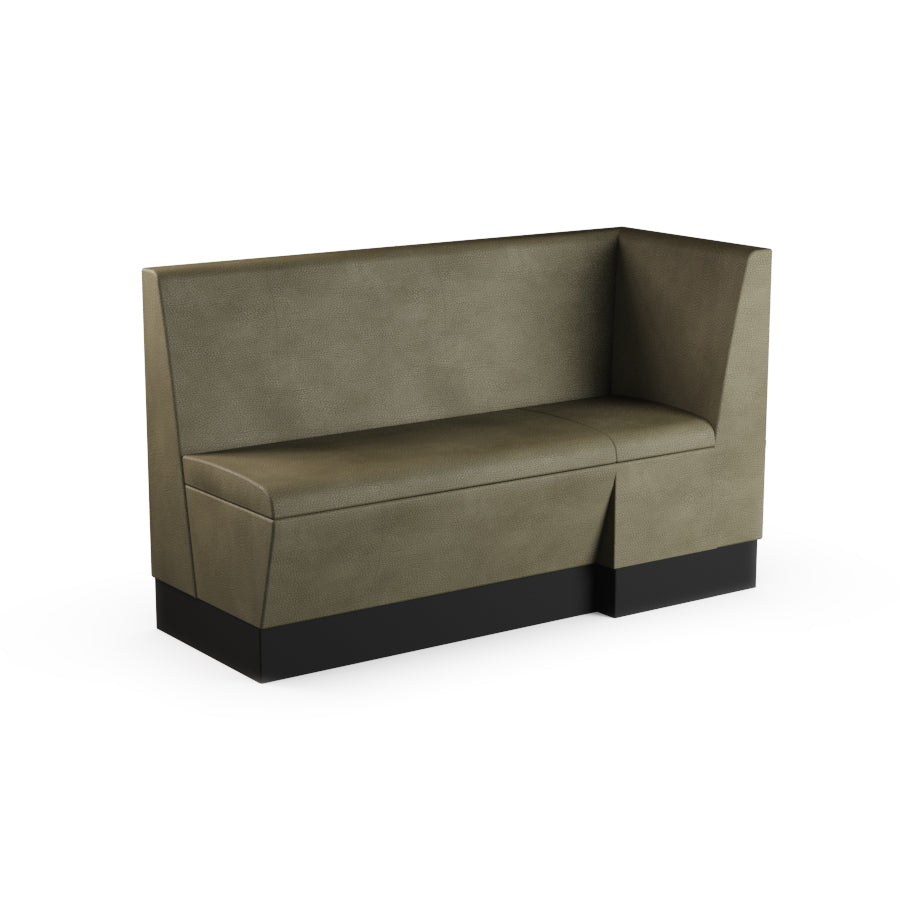 Large Extended Corner Booth Unit