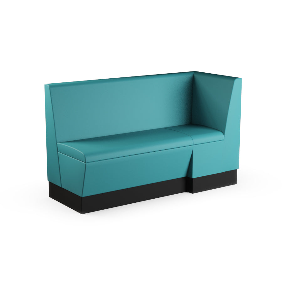 Large Extended Corner Booth Unit