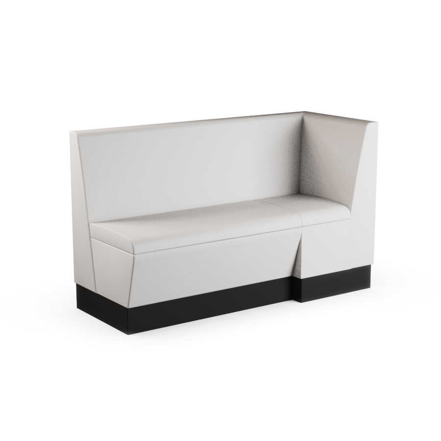 Large Extended Corner Booth Unit