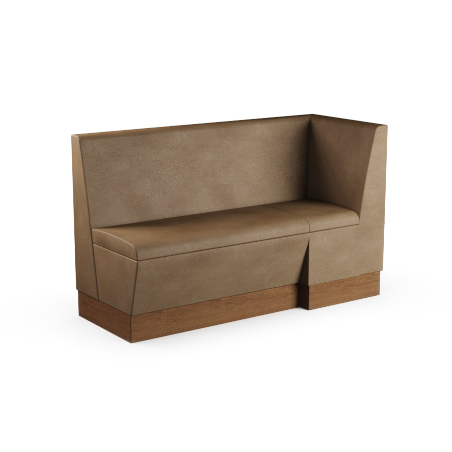 Large Extended Corner Booth Unit