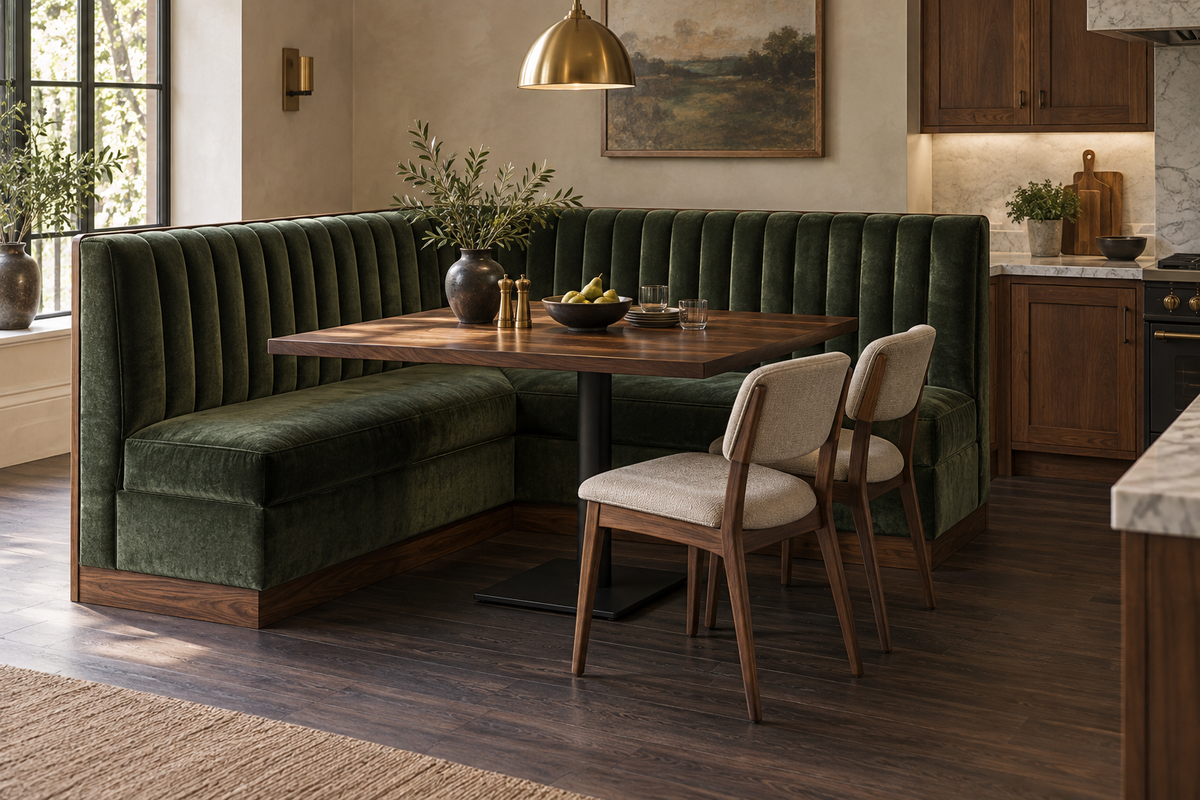 Plain vs Fluted vs Quilted Booth Seating: Which Style Suits Your Home?