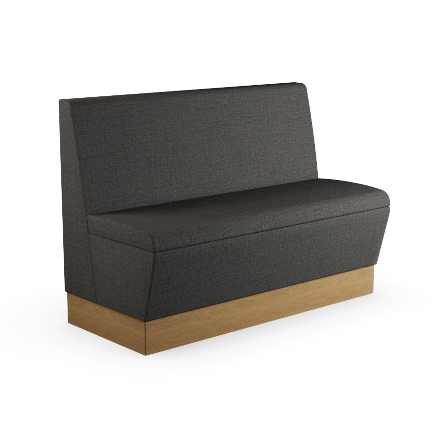 Straight Booth Seat - 1200mm Medium Unit
