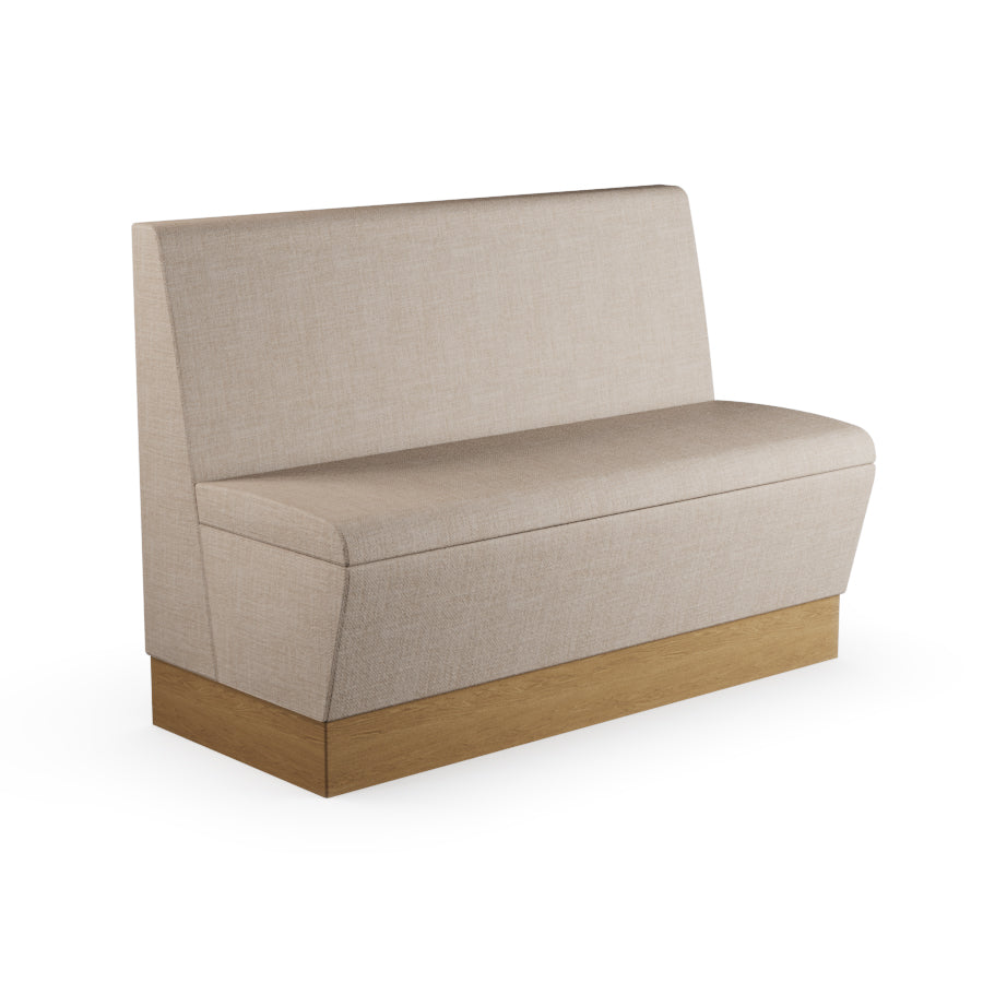 Straight Booth Seat - 1200mm Medium Unit
