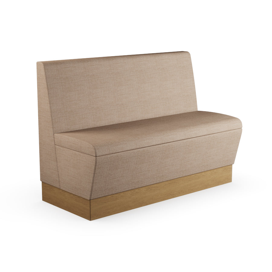 Straight Booth Seat - 1200mm Medium Unit