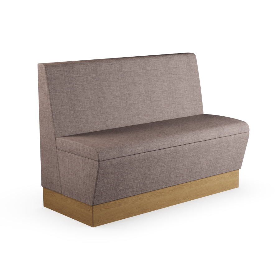 Straight Booth Seat - 1200mm Medium Unit