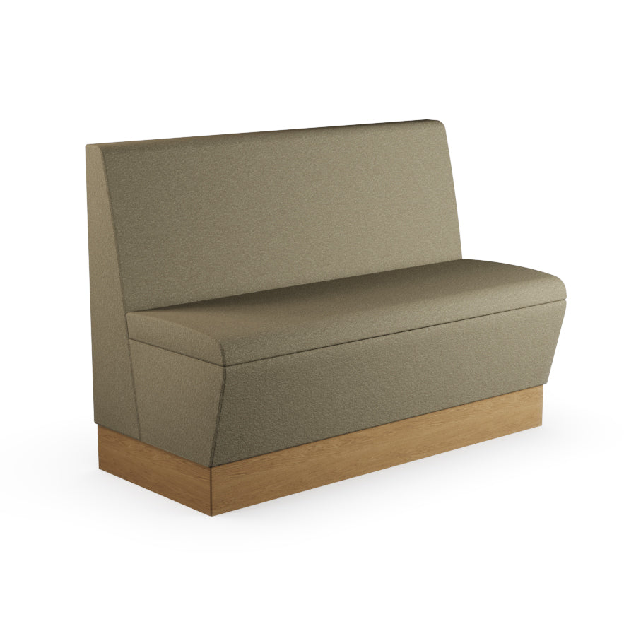 Straight Booth Seat - 1200mm Medium Unit