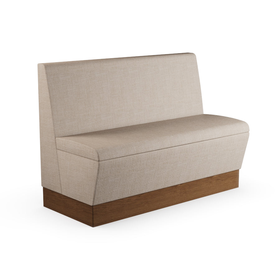 Straight Booth Seat - 1200mm Medium Unit