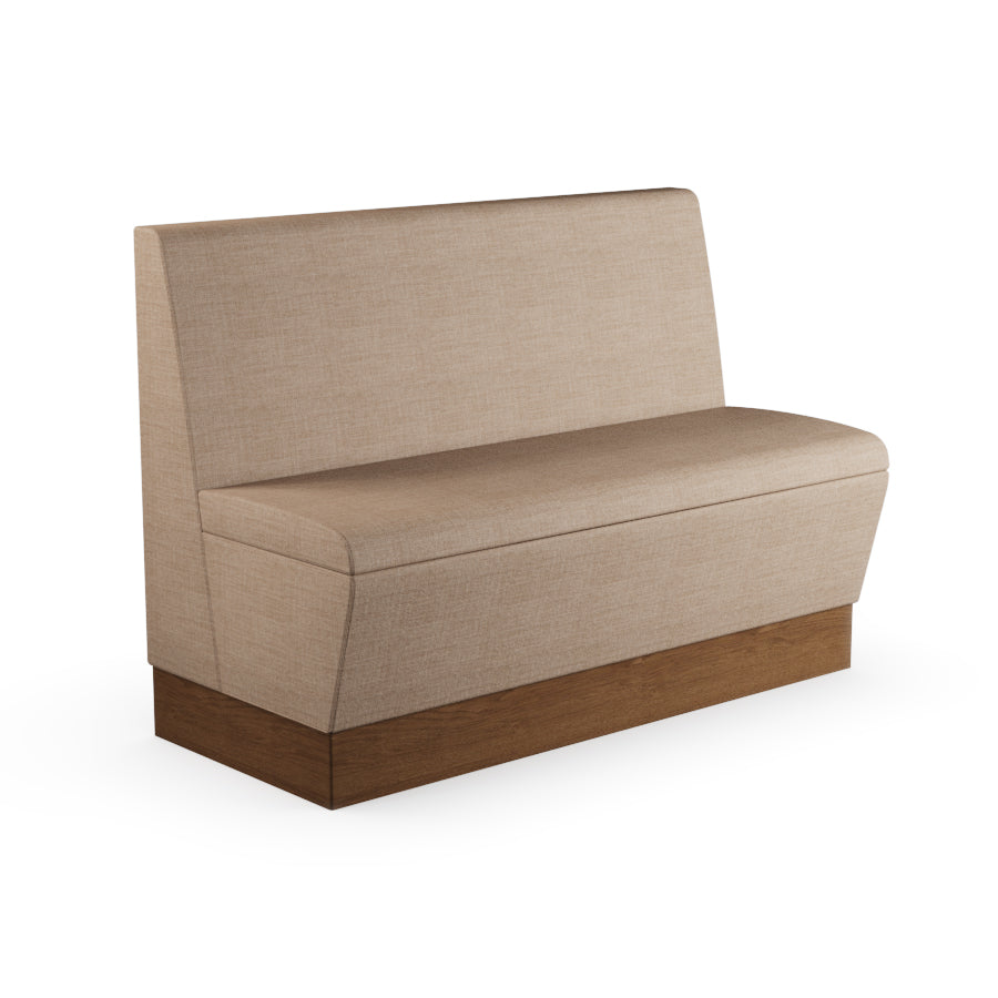 Straight Booth Seat - 1200mm Medium Unit