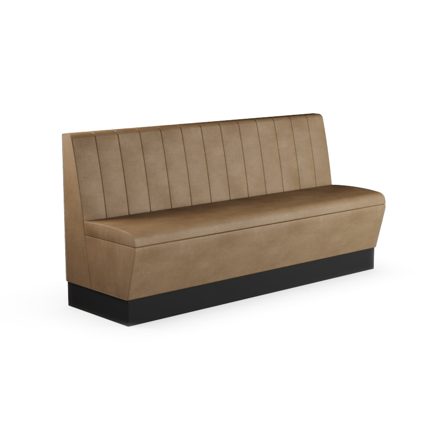 Fluted Straight Booth Seat - 1800mm Extra Large Unit