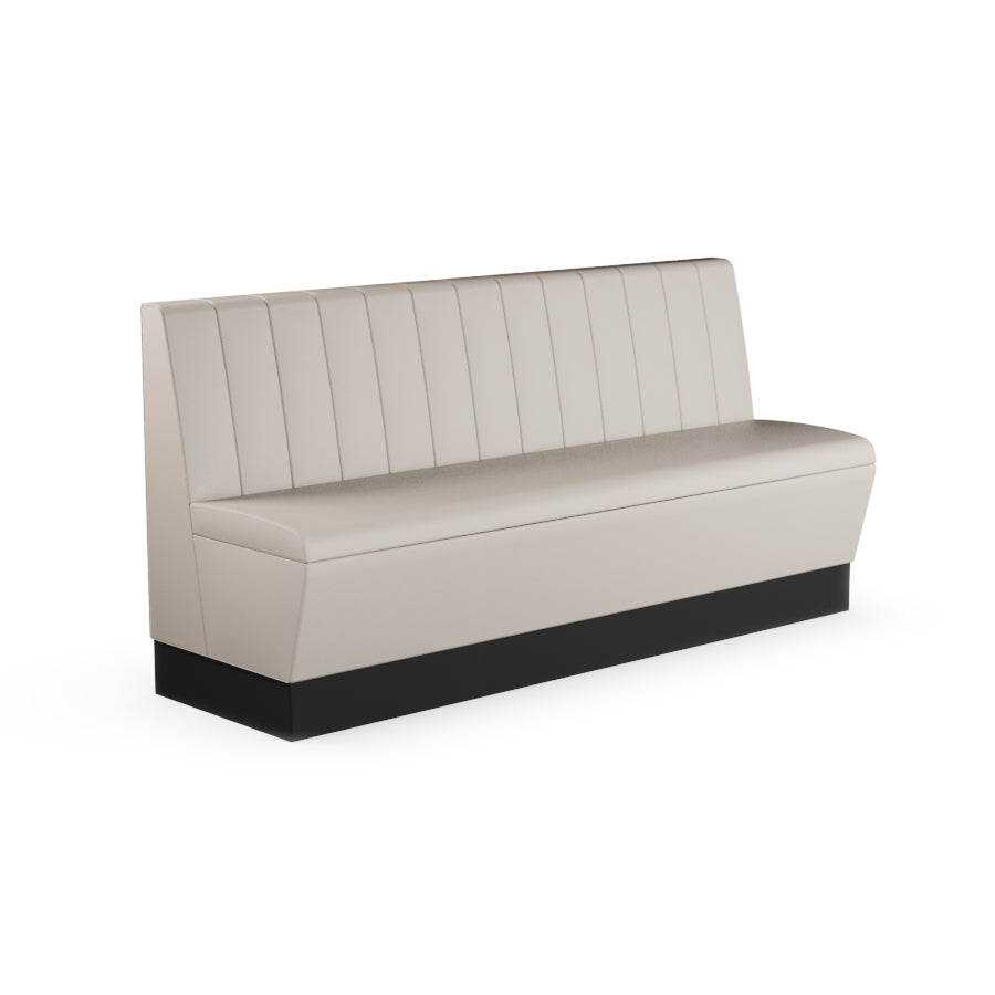 Fluted Straight Booth Seat - 1800mm Extra Large Unit