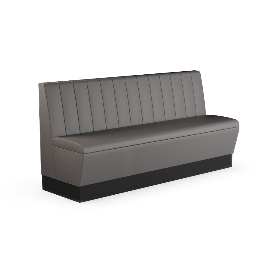 Fluted Straight Booth Seat - 1800mm Extra Large Unit