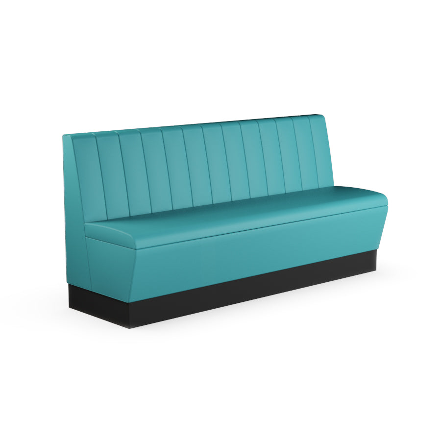Fluted Straight Booth Seat - 1800mm Extra Large Unit