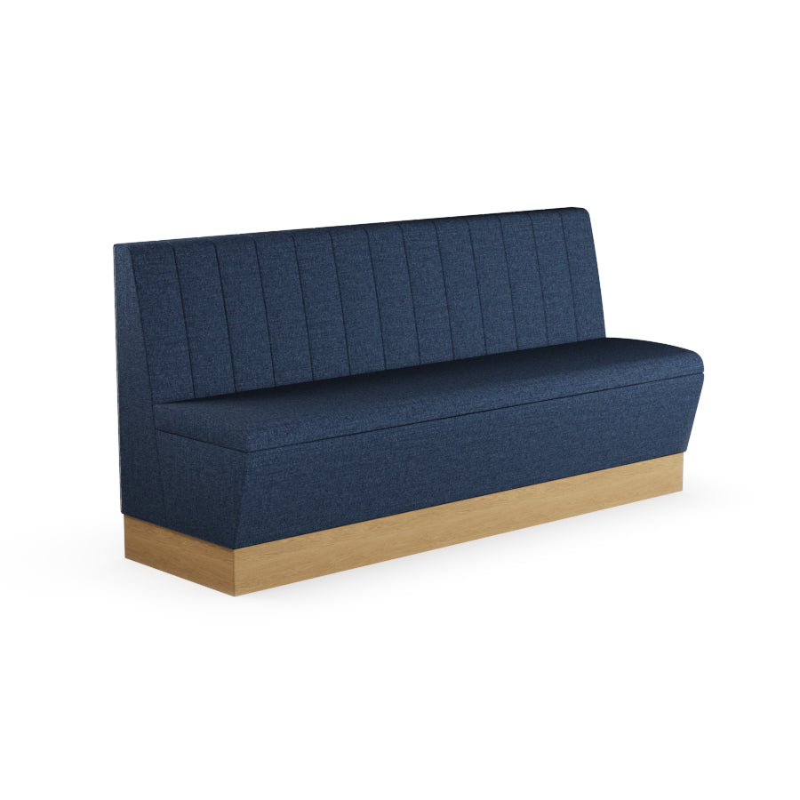 Fluted Straight Booth Seat - 1800mm Extra Large Unit