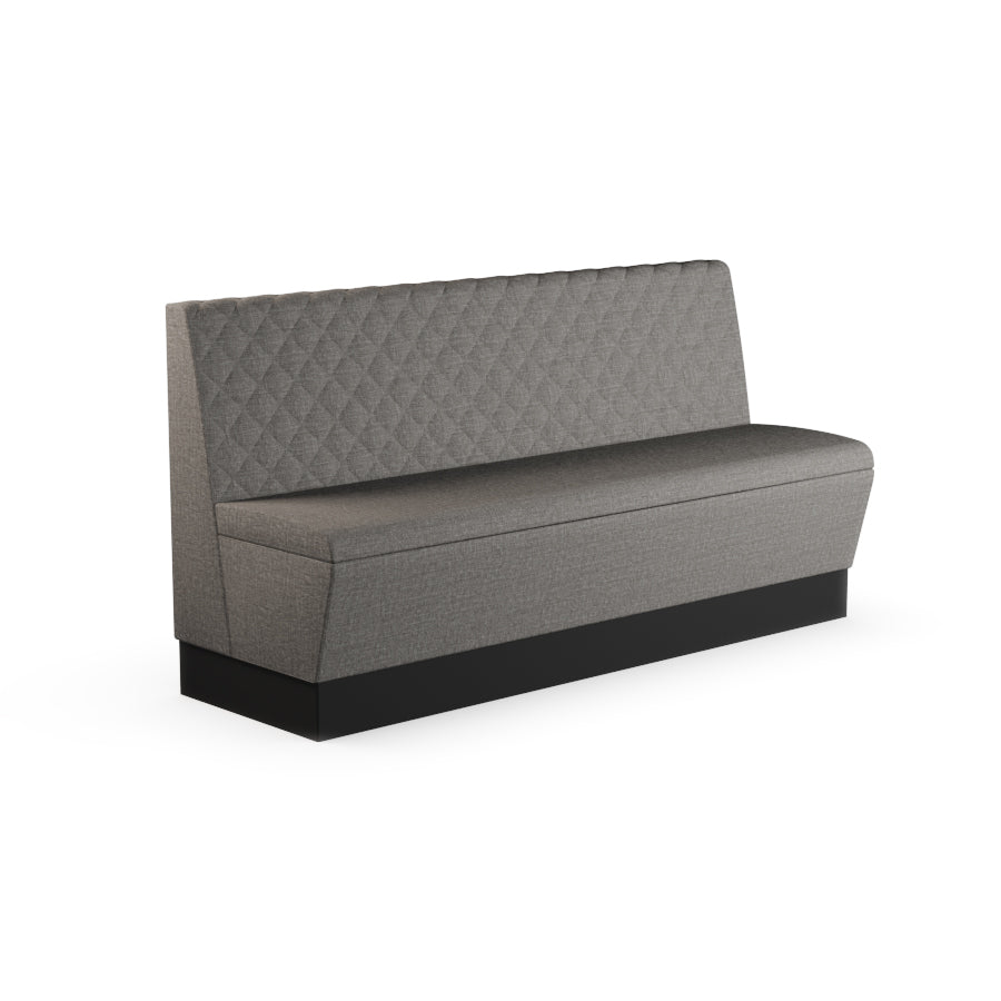Quilted Straight Booth Seat - 1800mm Extra Large Unit