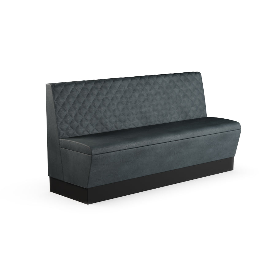 Quilted Straight Booth Seat - 1800mm Extra Large Unit