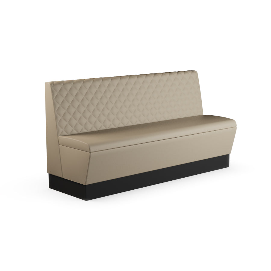 Quilted Straight Booth Seat - 1800mm Extra Large Unit