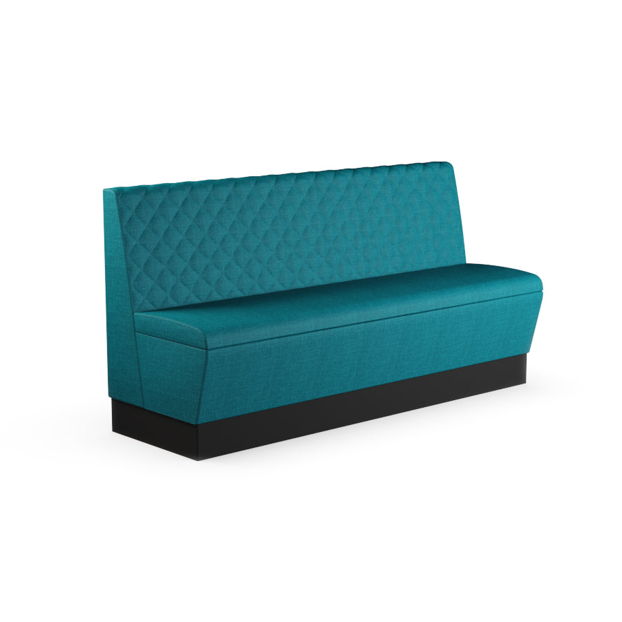 Quilted Straight Booth Seat - 1800mm Extra Large Unit