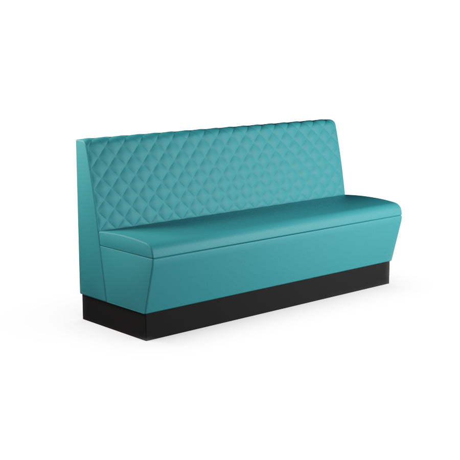 Quilted Straight Booth Seat - 1800mm Extra Large Unit