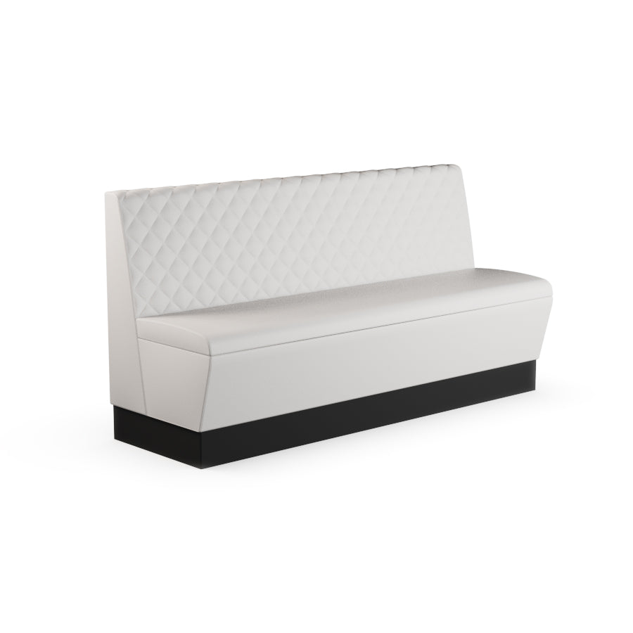 Quilted Straight Booth Seat - 1800mm Extra Large Unit