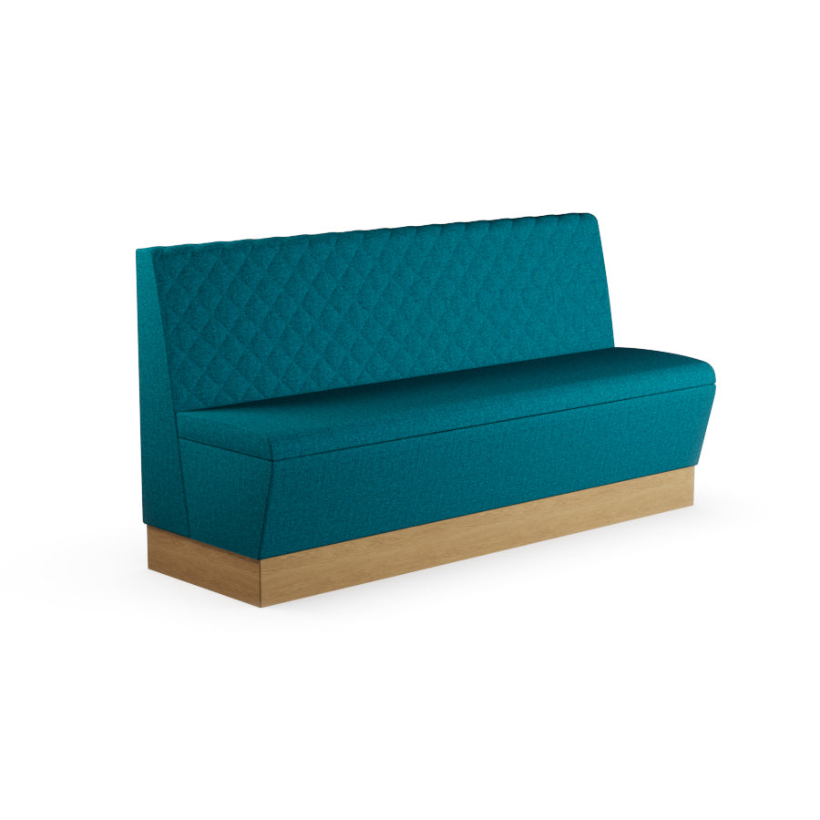 Quilted Straight Booth Seat - 1800mm Extra Large Unit