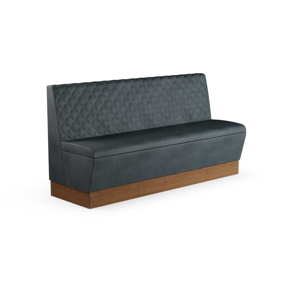Quilted Straight Booth Seat - 1800mm Extra Large Unit