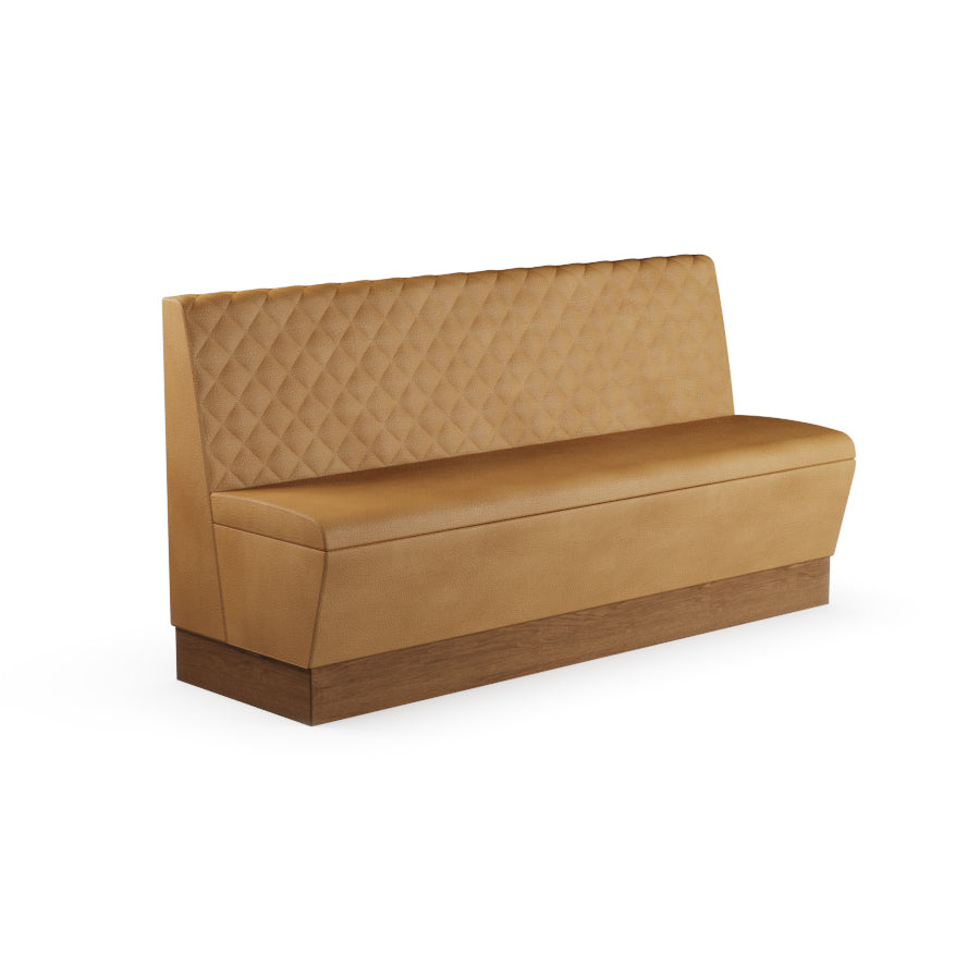 Quilted Straight Booth Seat - 1800mm Extra Large Unit