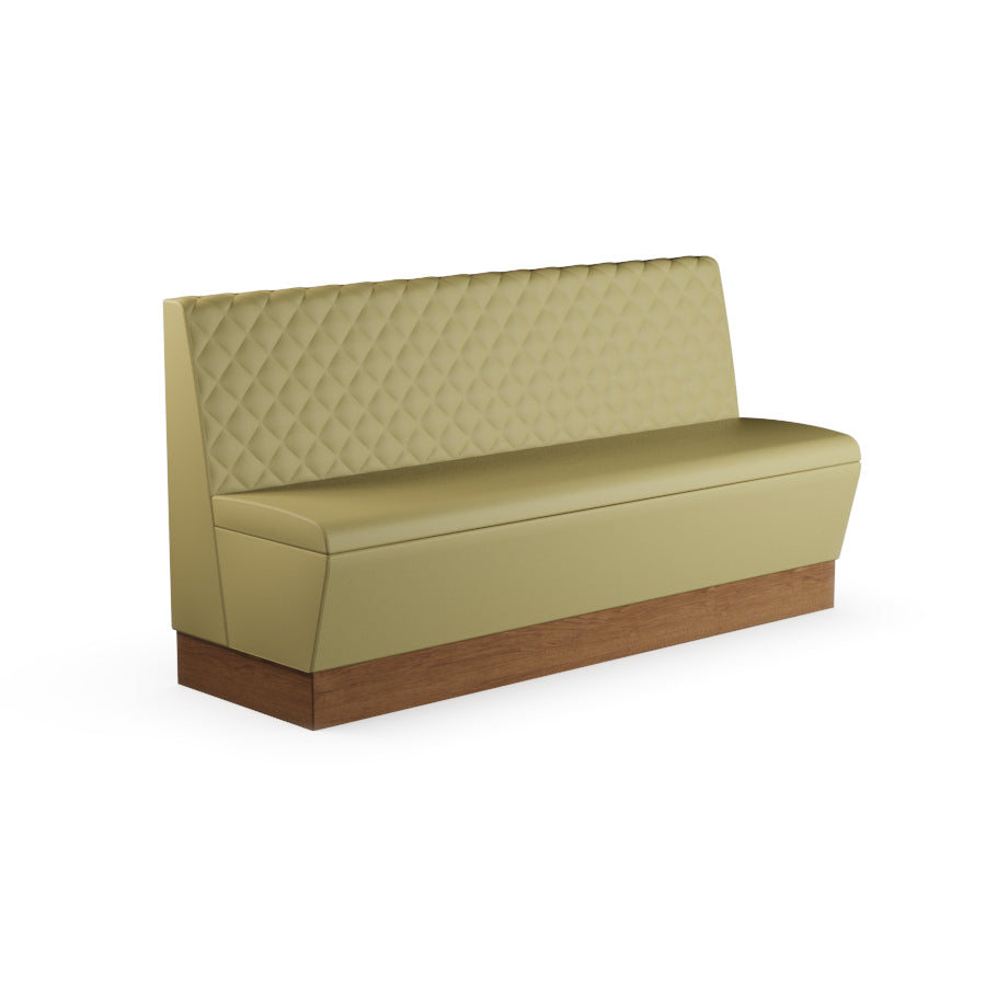Quilted Straight Booth Seat - 1800mm Extra Large Unit