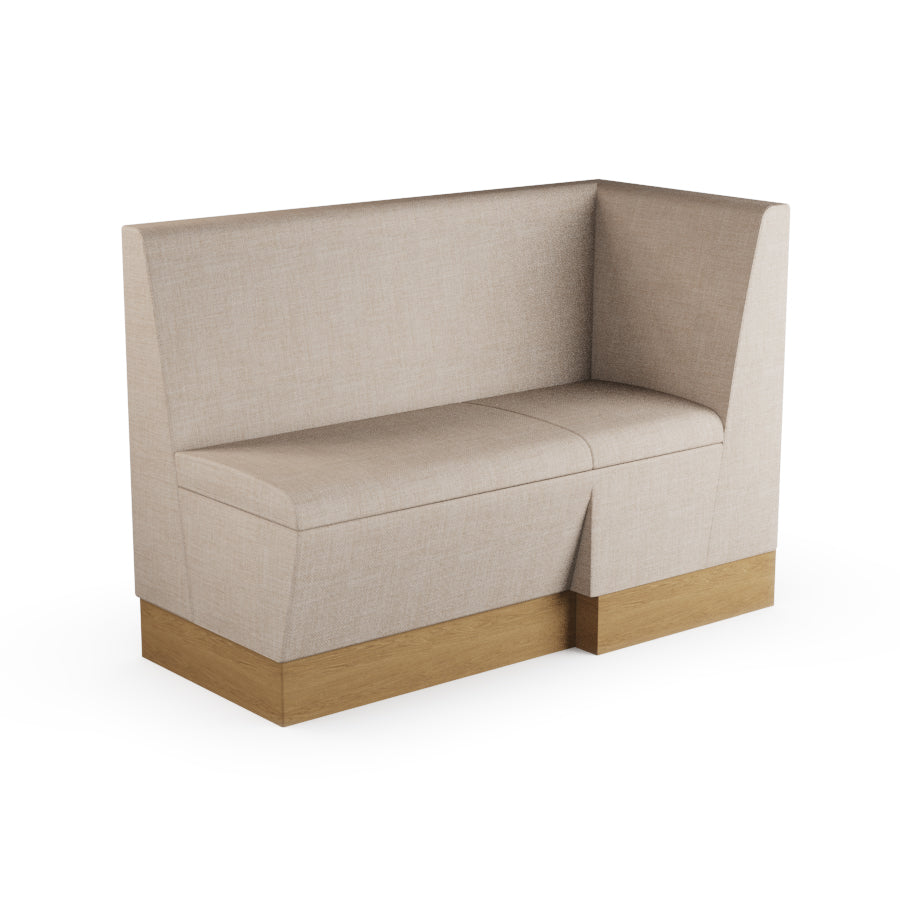 Extended Corner Booth Unit