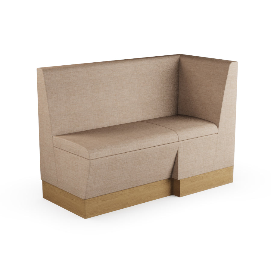 Extended Corner Booth Unit