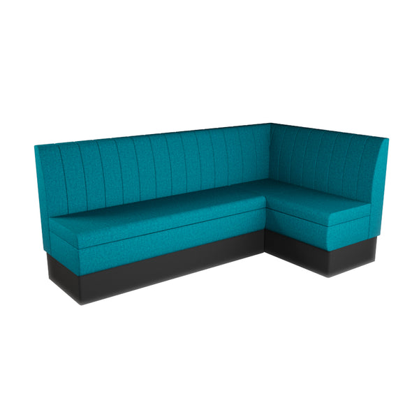 Large Corner Booth Seating Set | Spacious L-Shaped Dining