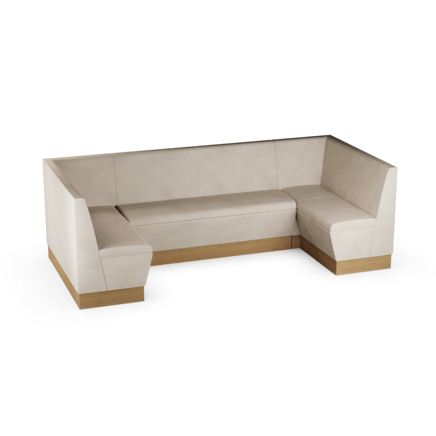 Large U-Shaped Booth Set