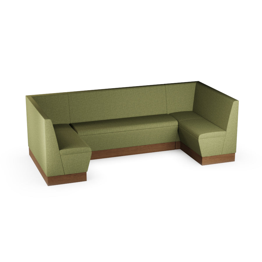 Large U-Shaped Booth Set