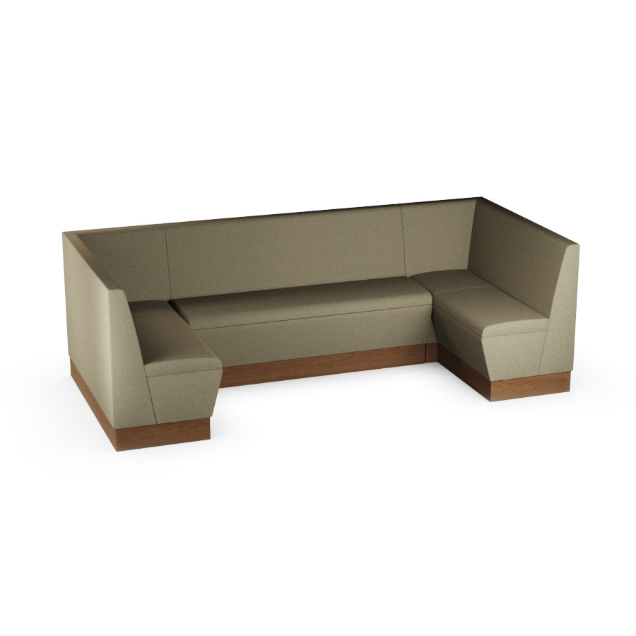 Large U-Shaped Booth Set