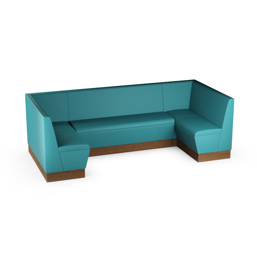 Large U-Shaped Booth Set