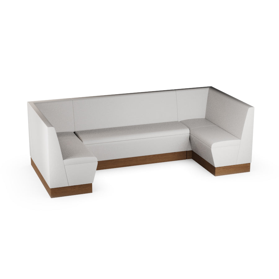 Large U-Shaped Booth Set