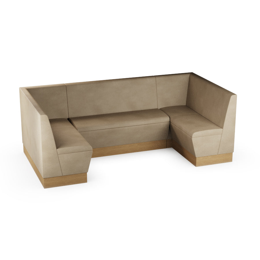Medium U-Shaped Booth Set