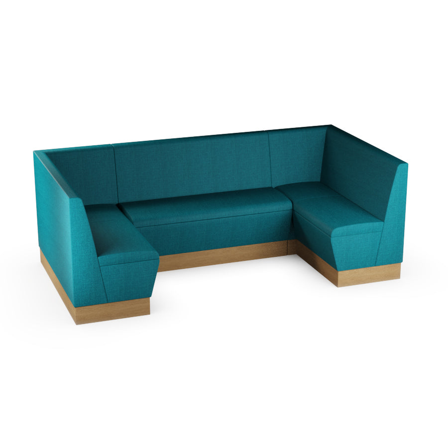 Medium U-Shaped Booth Set