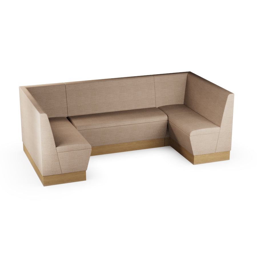Medium U-Shaped Booth Set