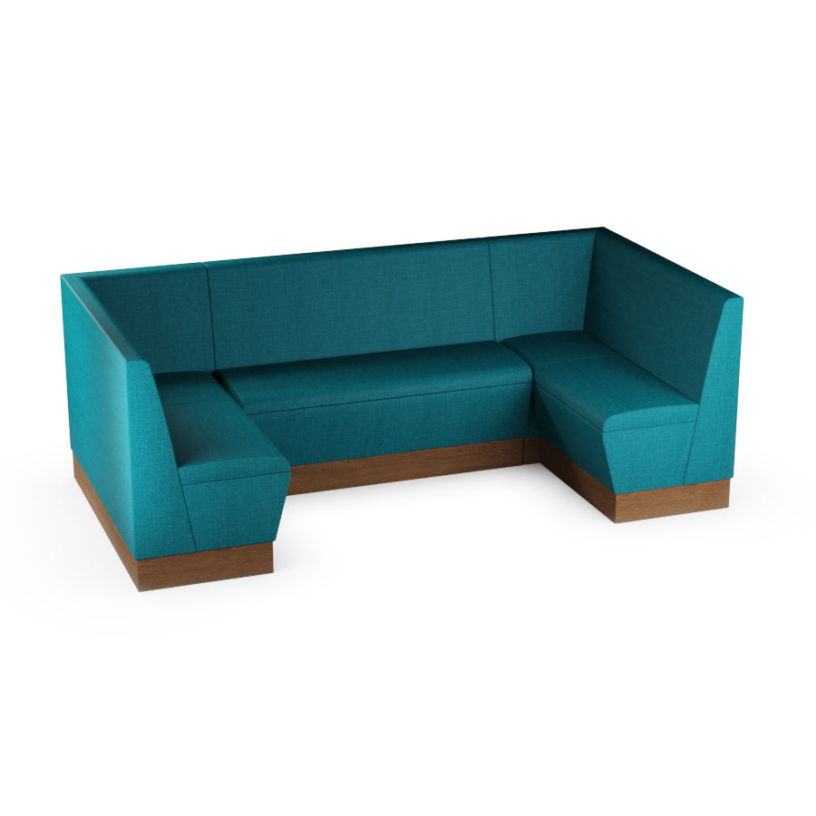 Medium U-Shaped Booth Set