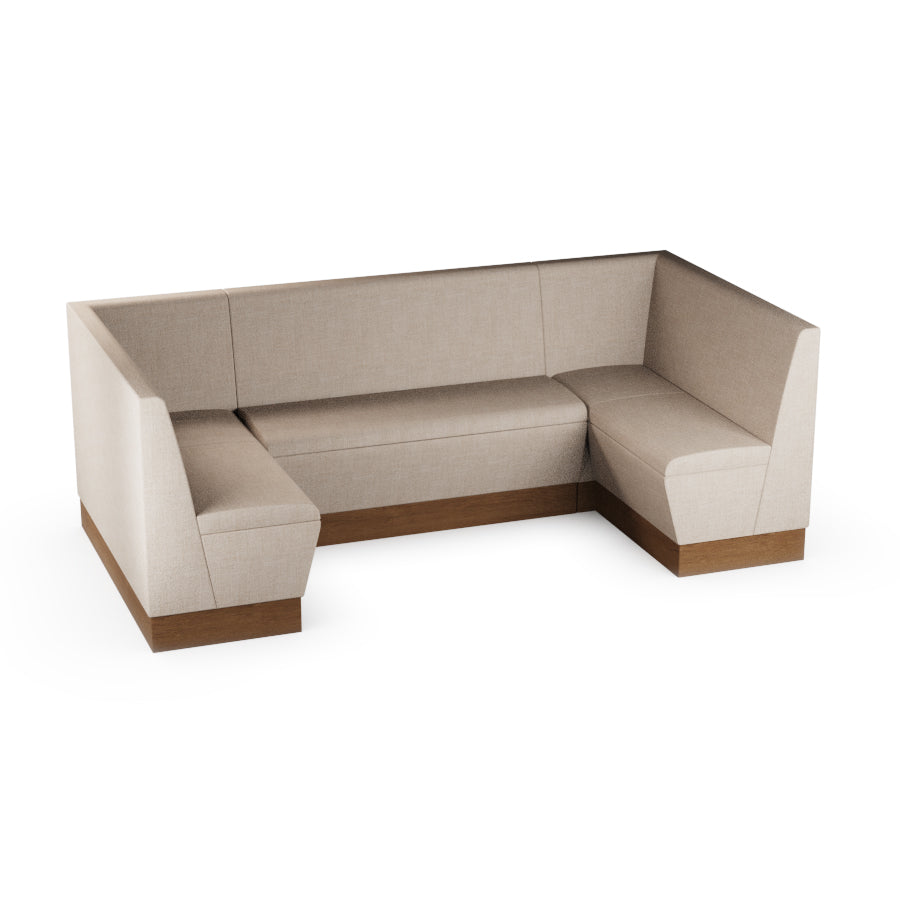 Medium U-Shaped Booth Set