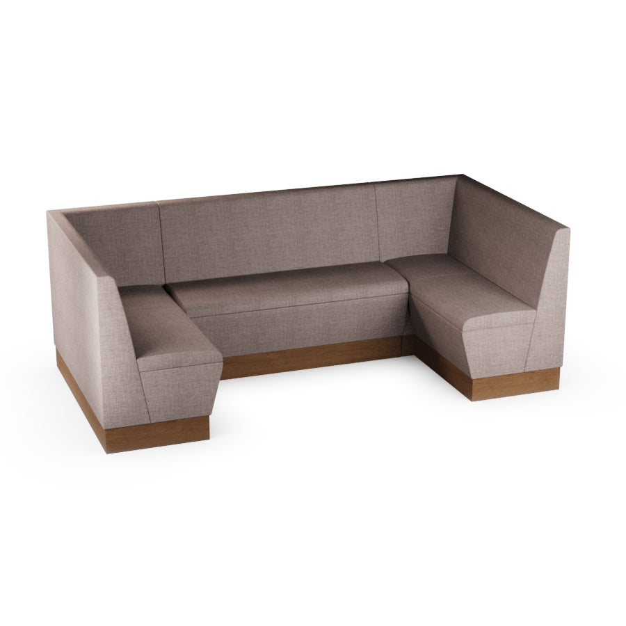 Medium U-Shaped Booth Set