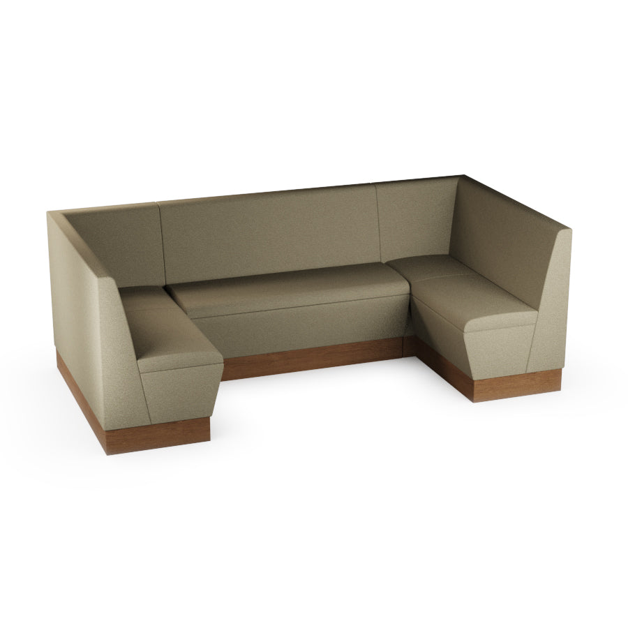Medium U-Shaped Booth Set