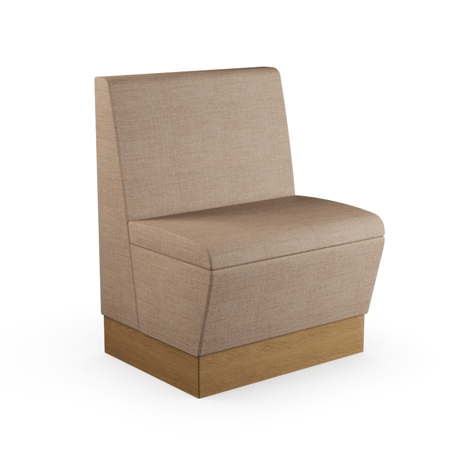 Straight Booth Seat - 700mm Small Unit