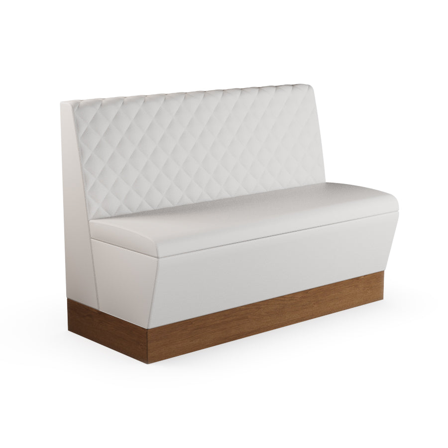 Quilted Straight Booth Seat - 1200mm Medium Unit