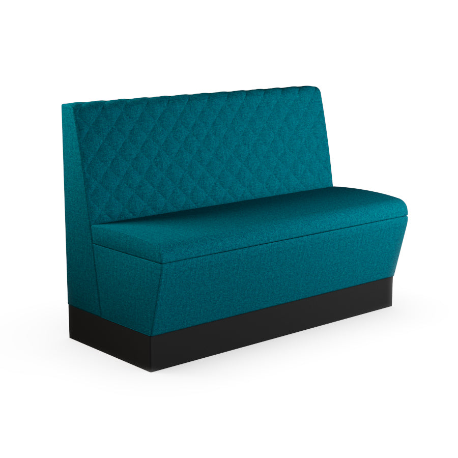 Quilted Straight Booth Seat - 1200mm Medium Unit