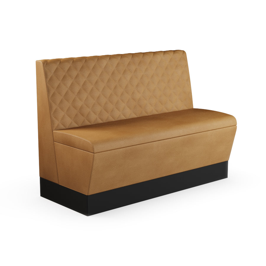 Quilted Straight Booth Seat - 1200mm Medium Unit