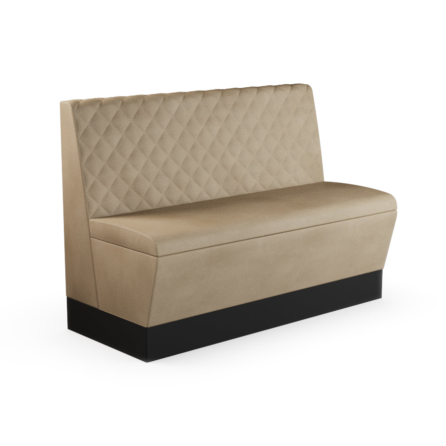 Quilted Straight Booth Seat - 1200mm Medium Unit