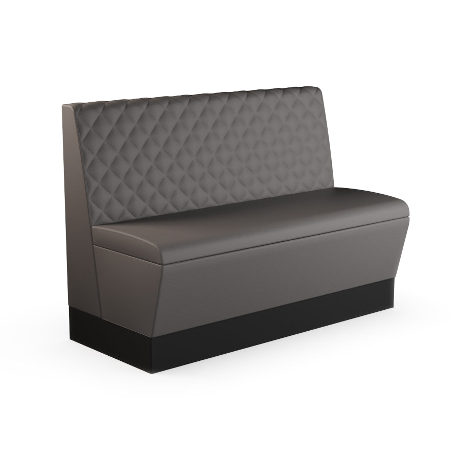 Quilted Straight Booth Seat - 1200mm Medium Unit