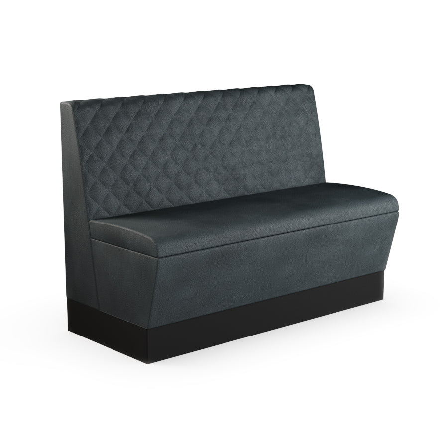 Quilted Straight Booth Seat - 1200mm Medium Unit